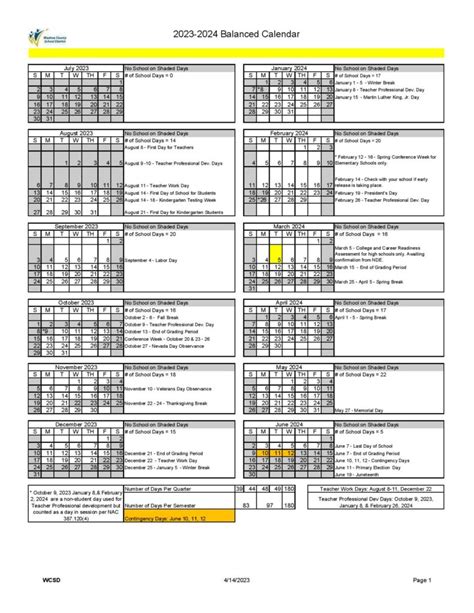 washoe county school calendar|washoe county 2024 2025 calendar.